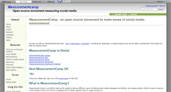 Desktop Screenshot of measurementcamp.wikidot.com