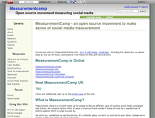 Tablet Screenshot of measurementcamp.wikidot.com