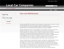 Tablet Screenshot of local-cars.wikidot.com
