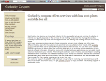 Tablet Screenshot of godaddycoupon.wikidot.com