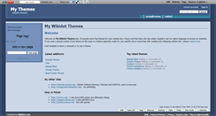 Desktop Screenshot of mythemes.wikidot.com
