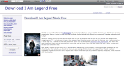 Desktop Screenshot of download-iamlegend-free.wikidot.com