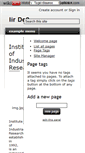 Mobile Screenshot of iir-de2.wikidot.com