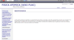 Desktop Screenshot of fisicatomica.wikidot.com