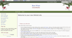 Desktop Screenshot of baseware.wikidot.com
