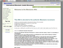 Tablet Screenshot of messianic.wikidot.com