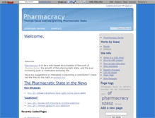 Tablet Screenshot of pharmacracy.wikidot.com