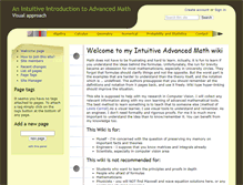 Tablet Screenshot of intuitivemath.wikidot.com