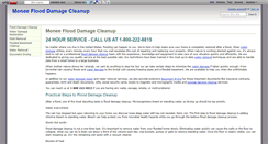 Desktop Screenshot of moneeflooddamagecleanup.wikidot.com