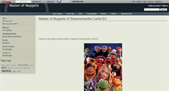 Desktop Screenshot of muppets.wikidot.com