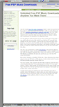 Mobile Screenshot of freepspmusicdownloads.wikidot.com