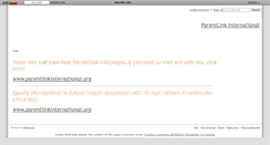 Desktop Screenshot of parentlink.wikidot.com