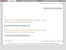 Tablet Screenshot of parentlink.wikidot.com