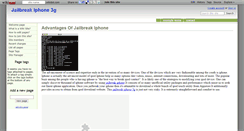 Desktop Screenshot of jailbreakiphone.wikidot.com