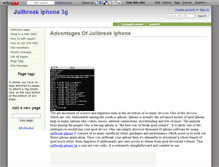 Tablet Screenshot of jailbreakiphone.wikidot.com