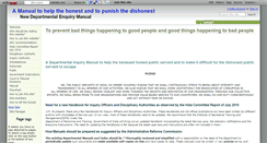 Desktop Screenshot of deptenquiry.wikidot.com