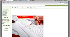 Desktop Screenshot of peerreviewlearn.wikidot.com
