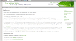 Desktop Screenshot of freespiritualadvice.wikidot.com