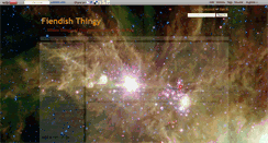 Desktop Screenshot of fiendish-thingy.wikidot.com