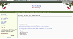 Desktop Screenshot of ching.wikidot.com