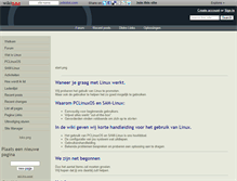 Tablet Screenshot of linuxforce.wikidot.com