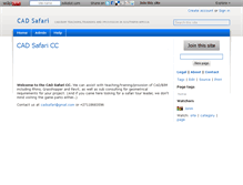 Tablet Screenshot of cadsafari.wikidot.com