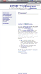 Mobile Screenshot of center.wikidot.com
