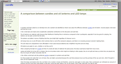Desktop Screenshot of candle-info.wikidot.com
