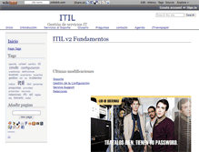 Tablet Screenshot of itil.wikidot.com
