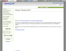 Tablet Screenshot of libraryland.wikidot.com