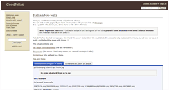 Desktop Screenshot of italianjob.wikidot.com