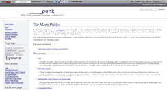 Desktop Screenshot of blankpunk.wikidot.com