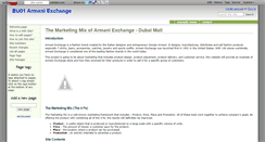 Desktop Screenshot of bu01armaniexchange.wikidot.com