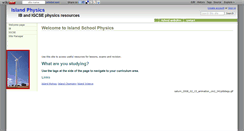 Desktop Screenshot of islandphysics.wikidot.com