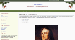 Desktop Screenshot of lisztomania.wikidot.com