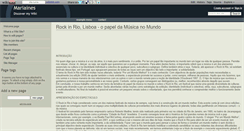 Desktop Screenshot of mariaines.wikidot.com