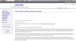 Desktop Screenshot of mister.wikidot.com