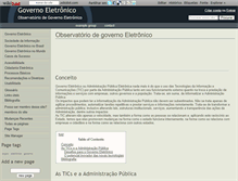 Tablet Screenshot of egov.wikidot.com