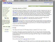 Tablet Screenshot of cfd-trading.wikidot.com