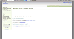 Desktop Screenshot of aethar.wikidot.com