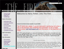 Tablet Screenshot of hp-intothefire.wikidot.com