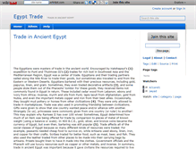 Tablet Screenshot of egypt-trade.wikidot.com