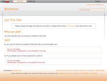 Tablet Screenshot of blicknotes.wikidot.com