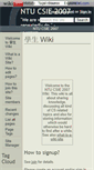 Mobile Screenshot of ntucsie2007.wikidot.com