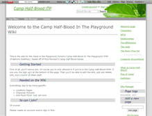 Tablet Screenshot of camphalfblooditp.wikidot.com