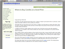 Tablet Screenshot of candlemarketplace.wikidot.com