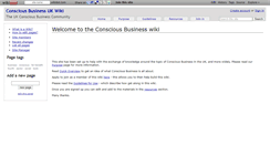 Desktop Screenshot of consciousbusiness.wikidot.com