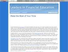 Tablet Screenshot of leadersinfinancialeducations.wikidot.com