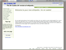 Tablet Screenshot of aircadets.wikidot.com