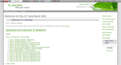Desktop Screenshot of ccasiaband.wikidot.com